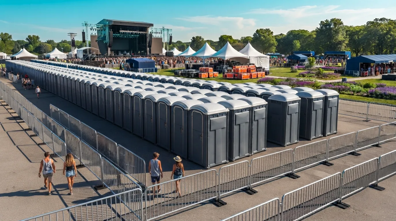 Festival Restroom Rental in Charlotte, NC
